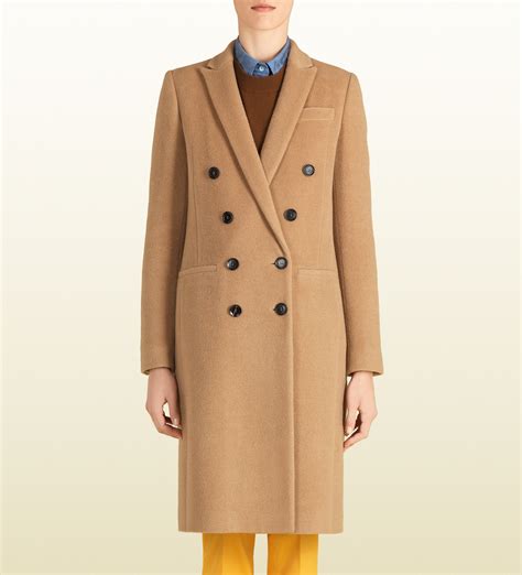 gucci camel coat